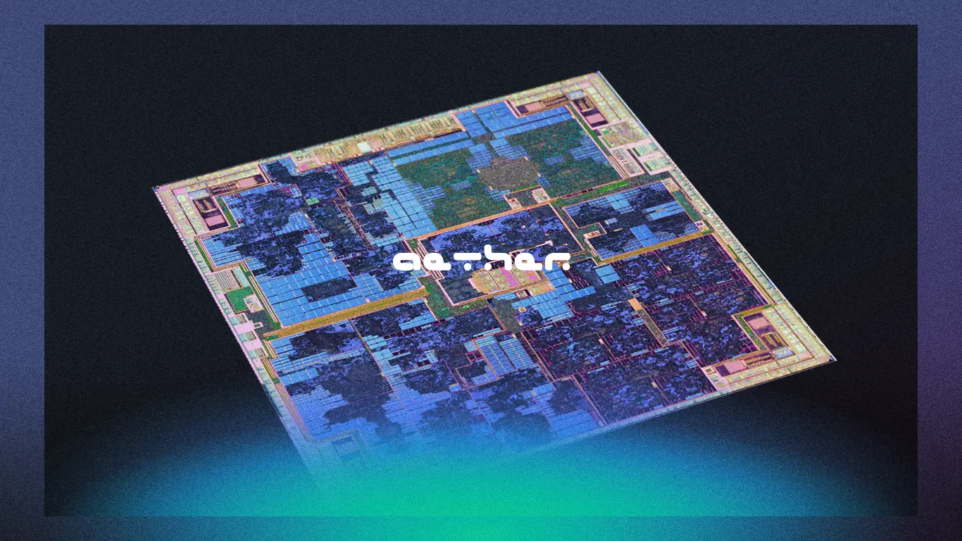 Aether brand visualisation still